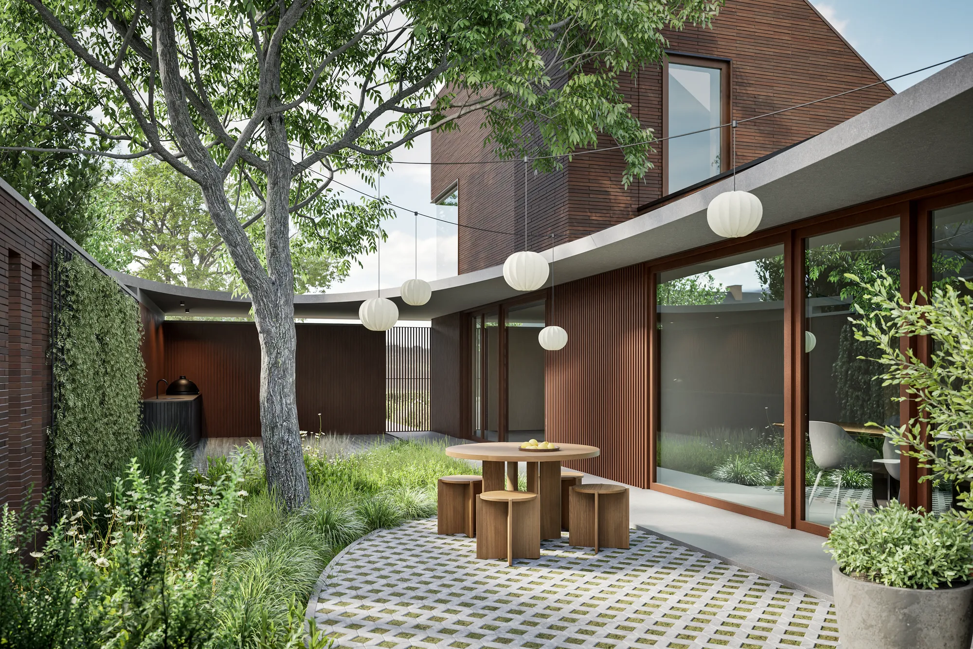 Wijkhuis — architectural visualization for ALINEL
