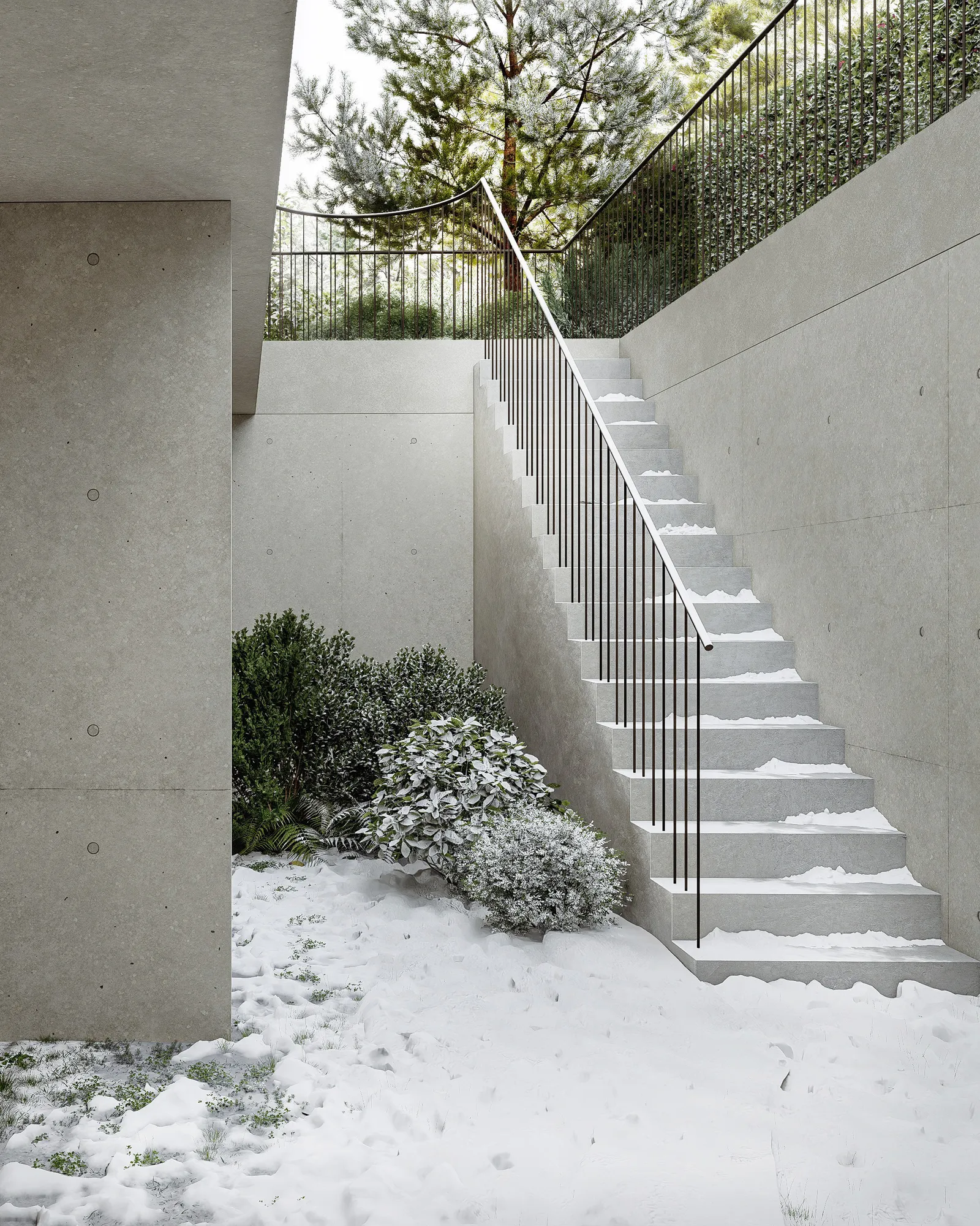 Project Austria — architectural visualization for Max Luciano Geldof & Marcel Architecten