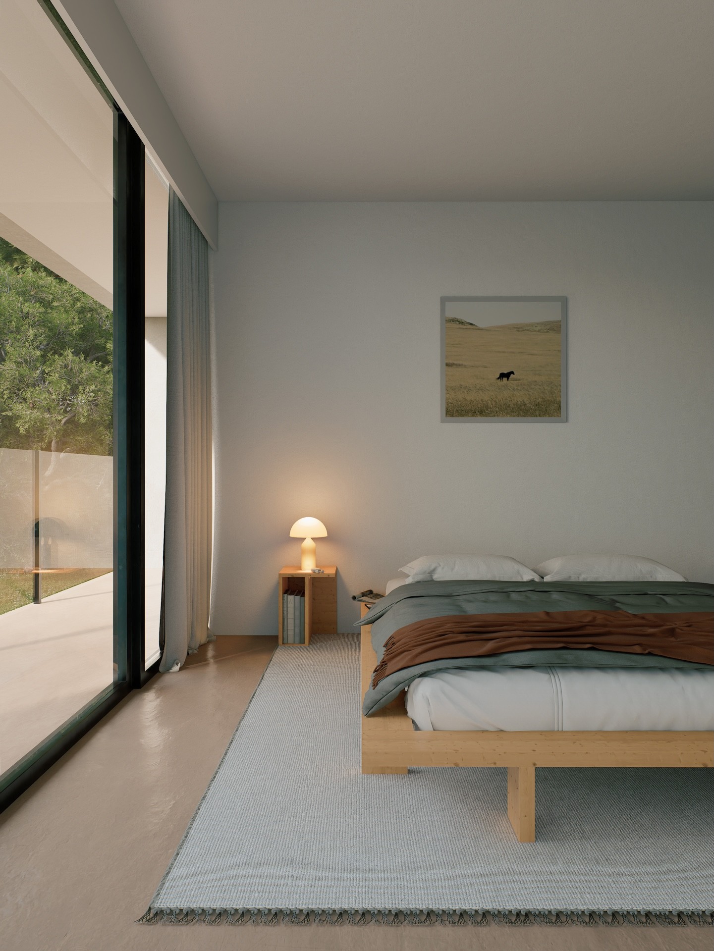 Bed — visualization by Studio SBM