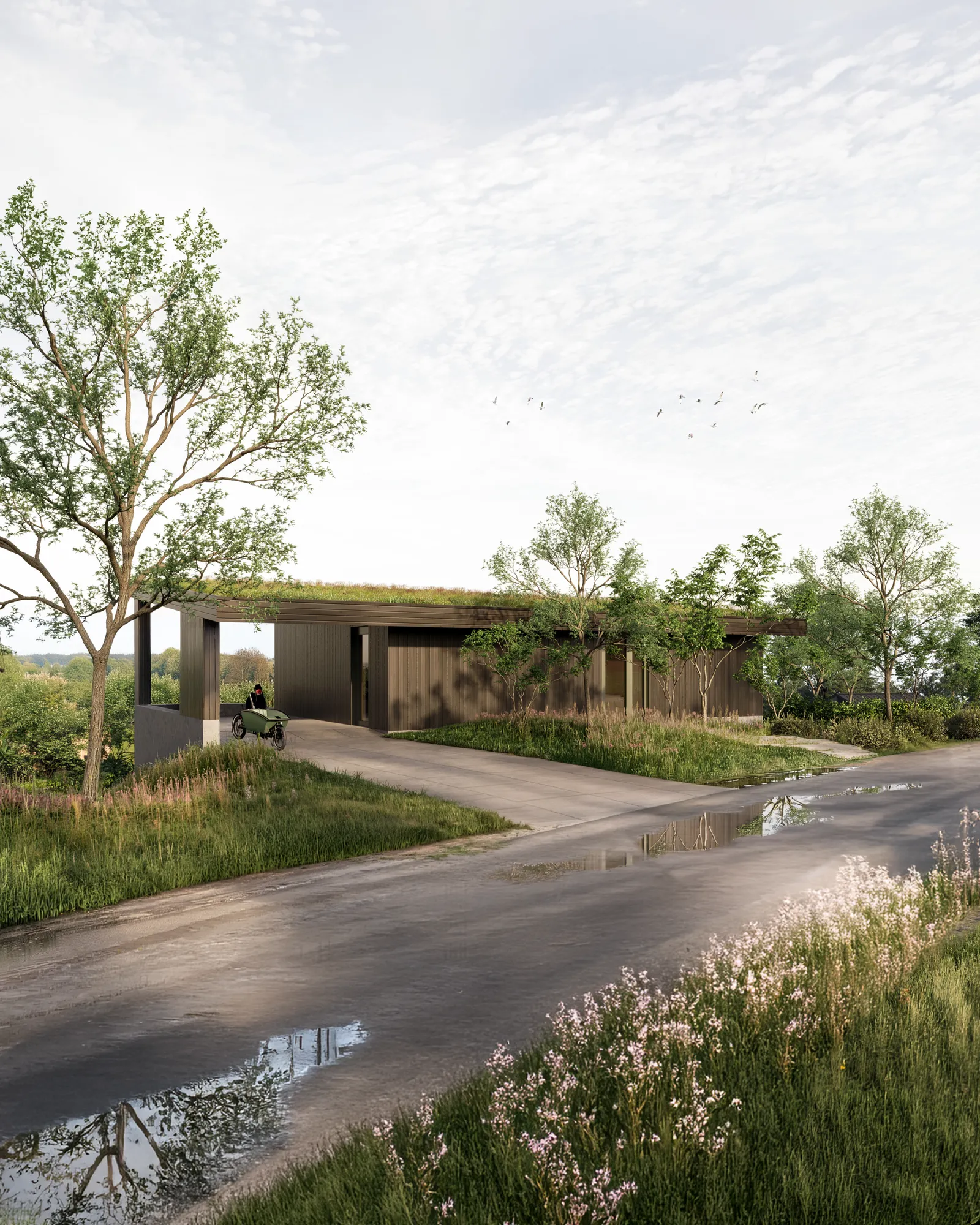 Brakel — architectural visualization for Silo Architectuuratelier & Husette