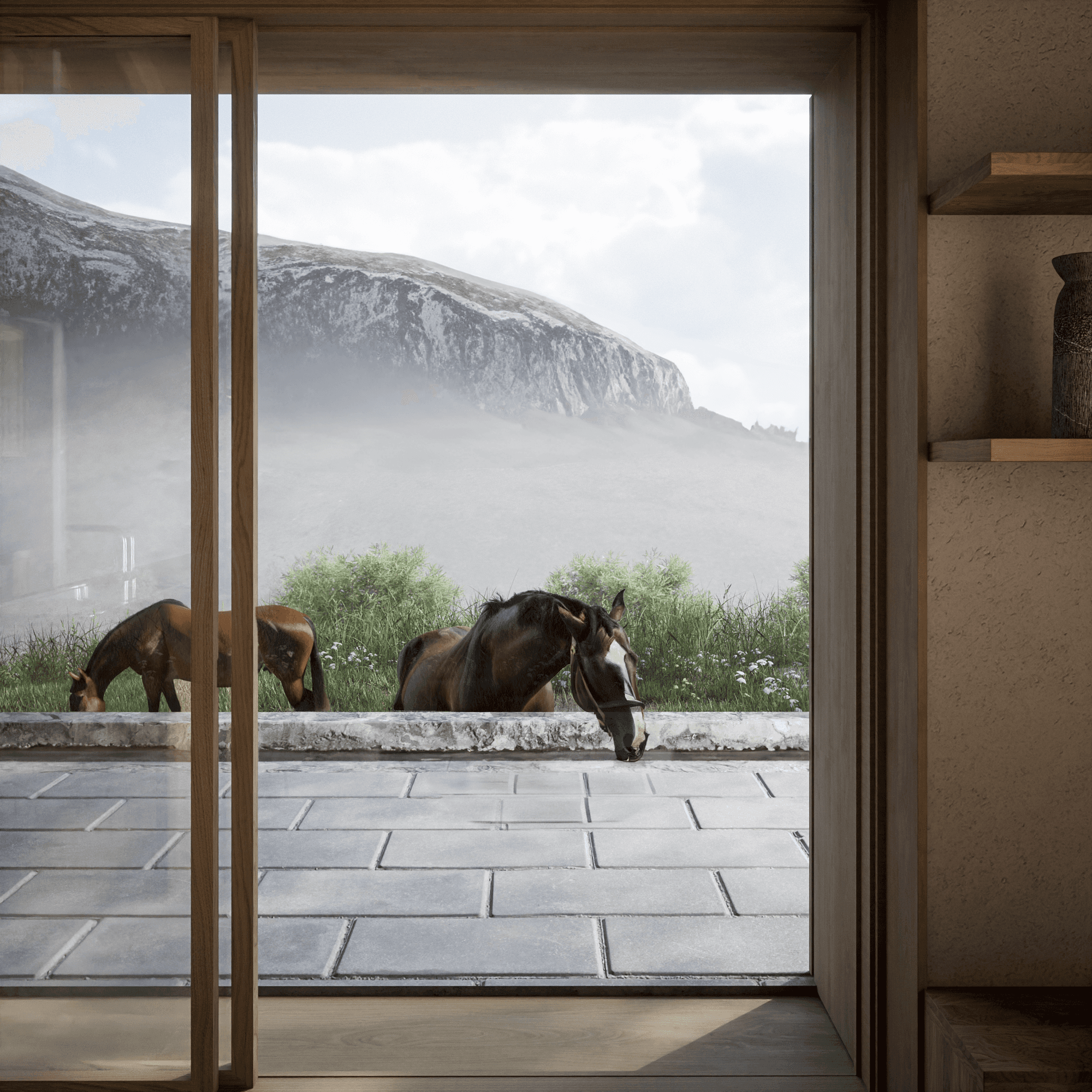 Casa Johan — architectural visualization for Sara Acebes Architects