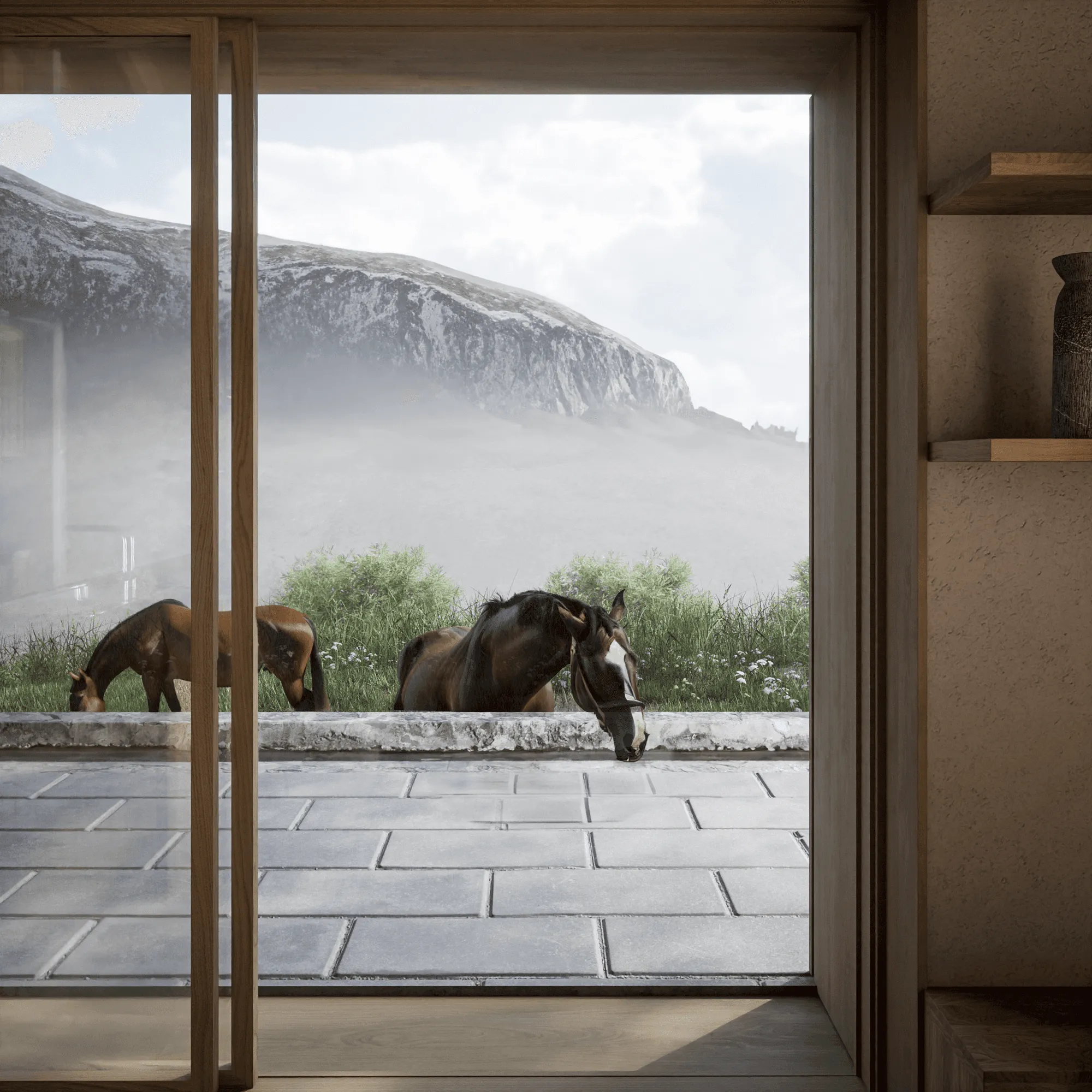 Casa Johan — architectural visualization for Sara Acebes Architects