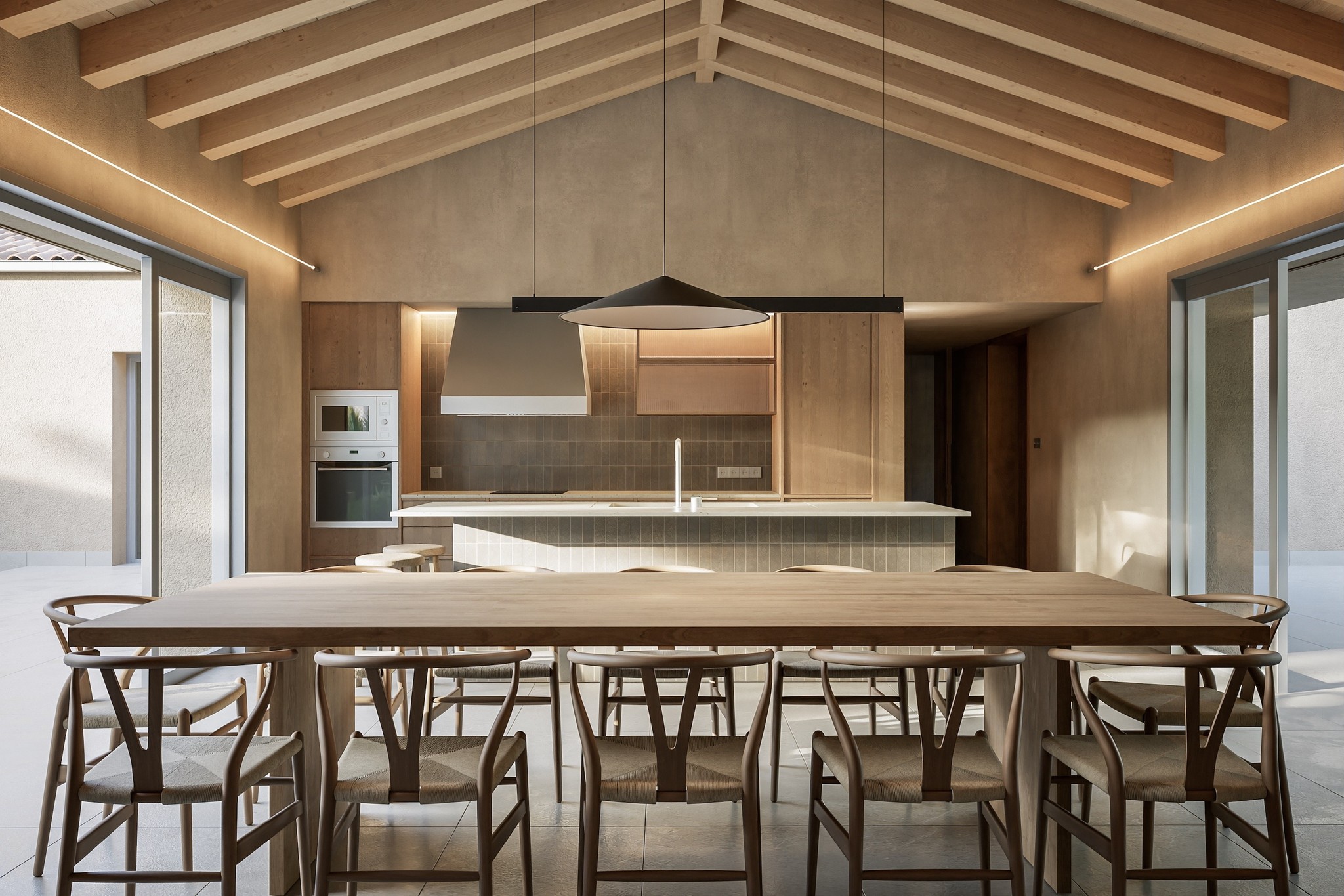 Casa Somo — architectural visualization for Sara Acebes Architects
