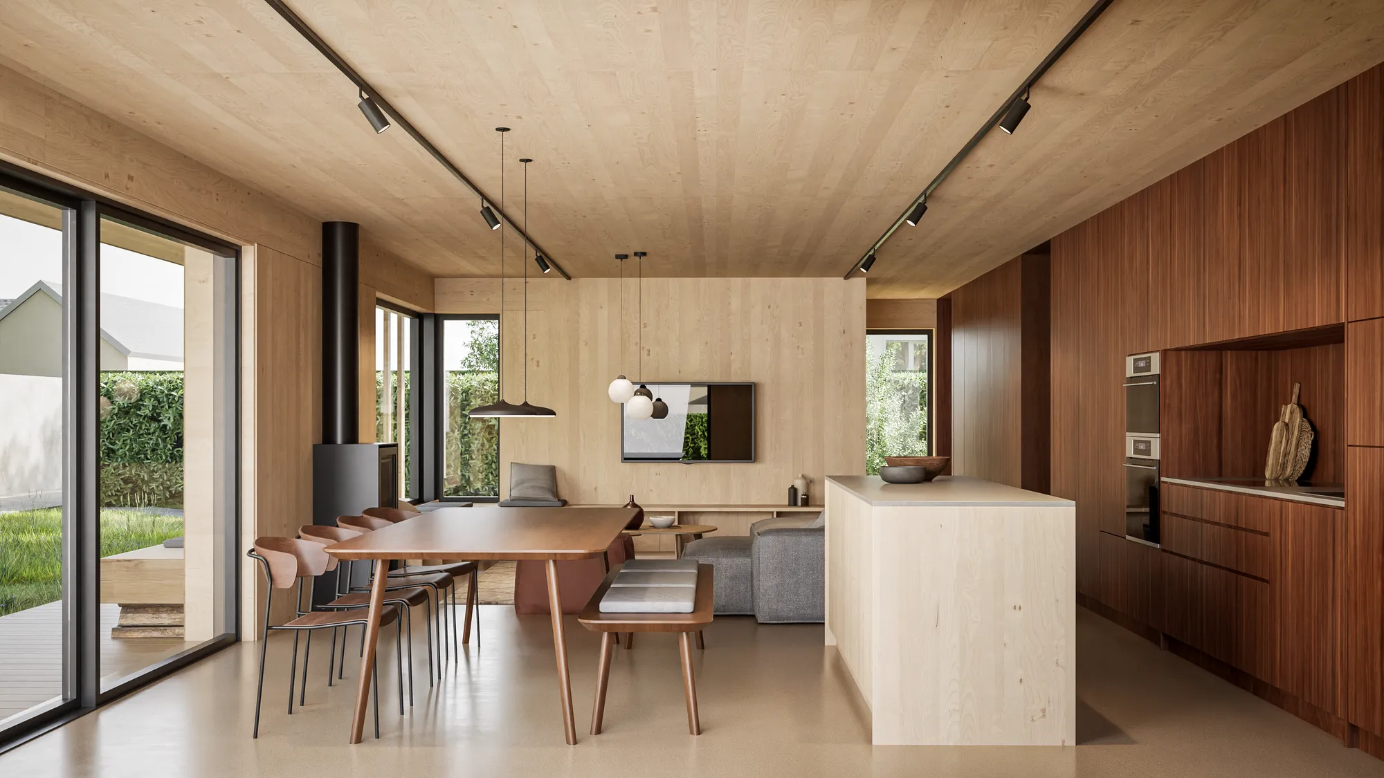 Huise — architectural visualization for Husette