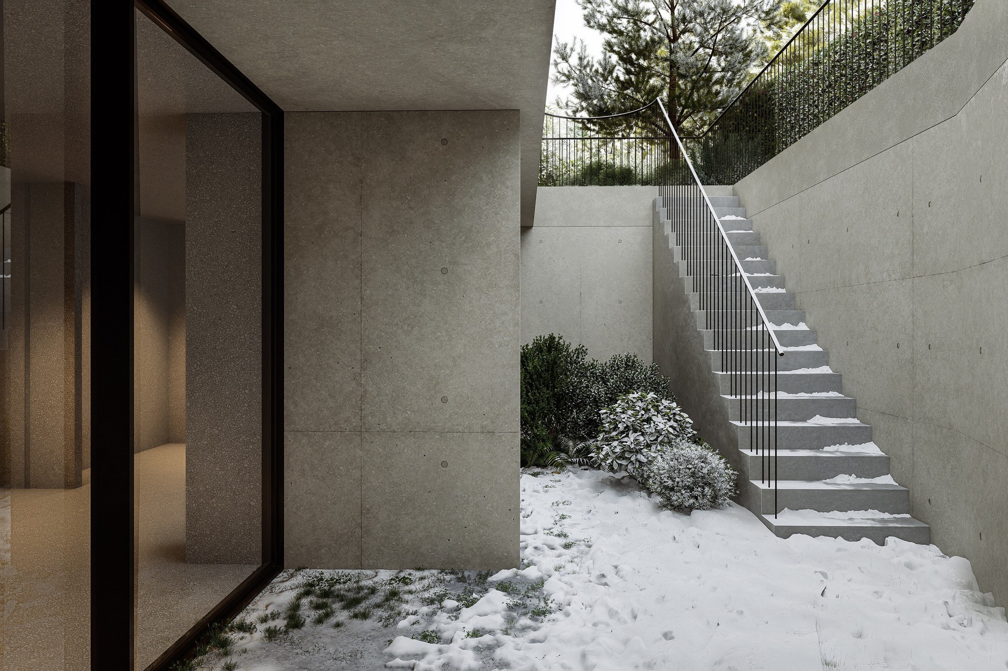 Project Austria — architectural visualization for Max Luciano Geldof