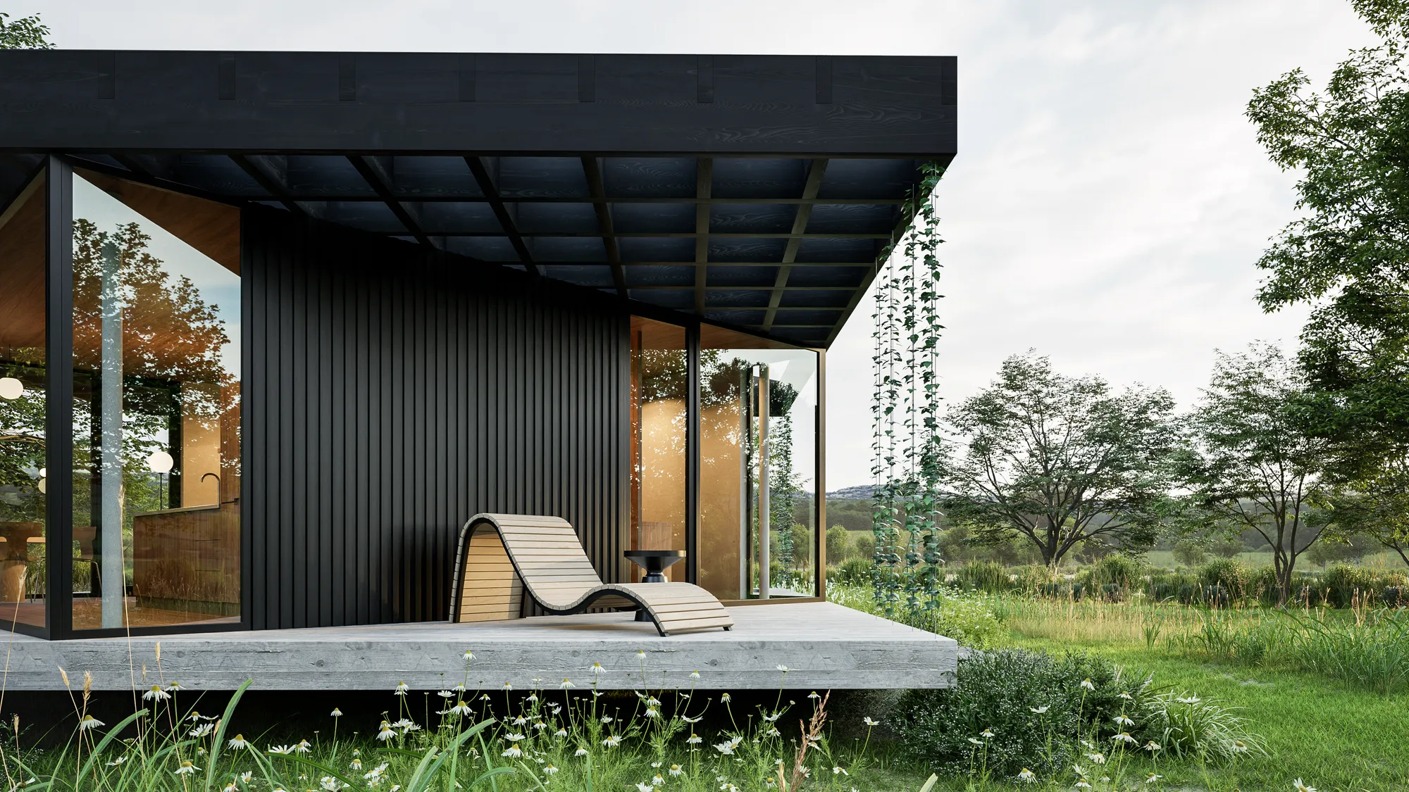 Wildhouse — architectural visualization for Sara Vandewalle
