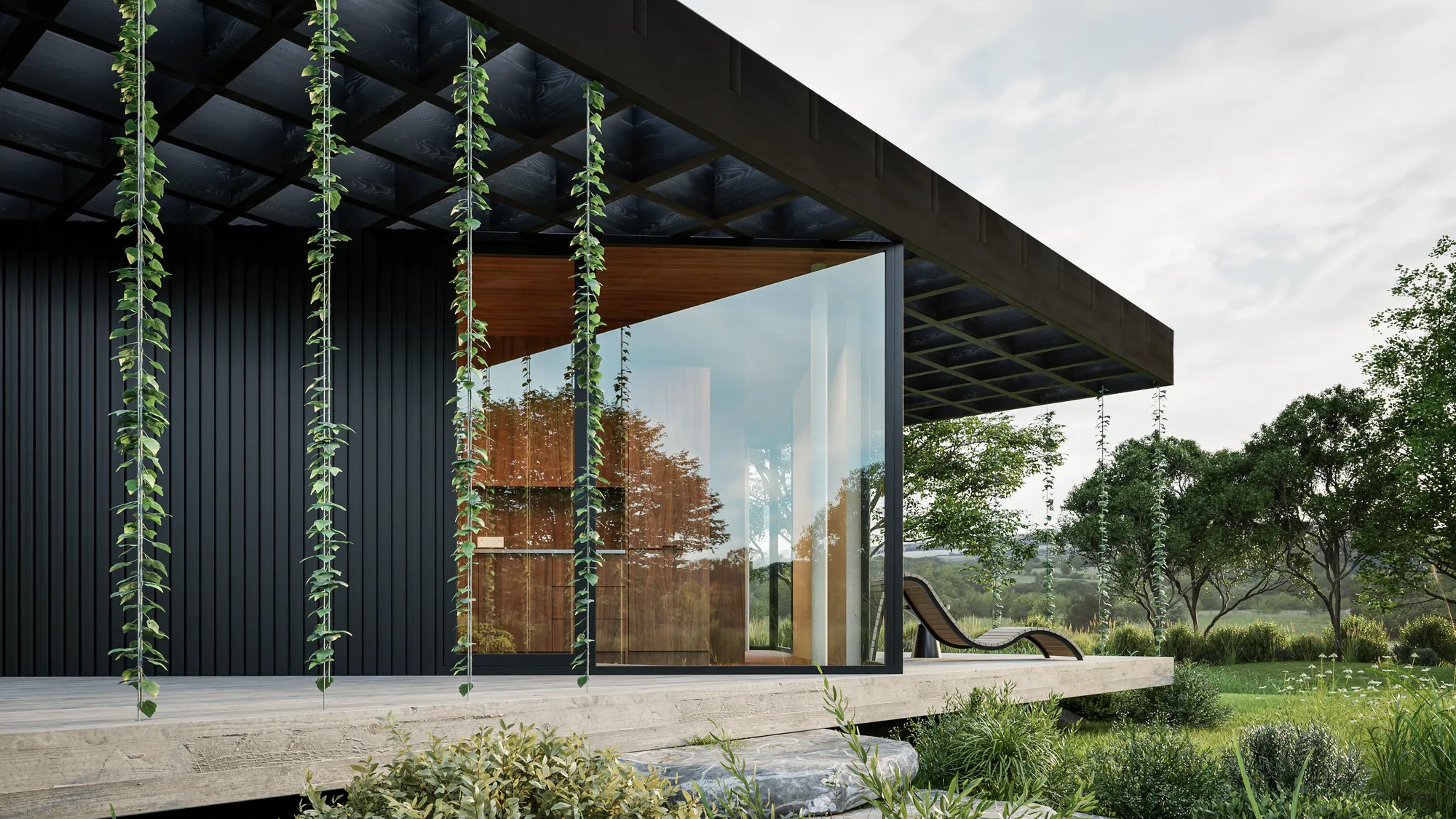 Wildhouse — architectural visualization for Sara Vandewalle